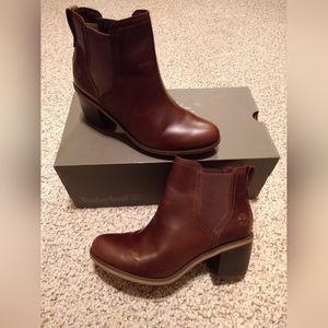Timberland Women's Chelsea Dark Brown Boot